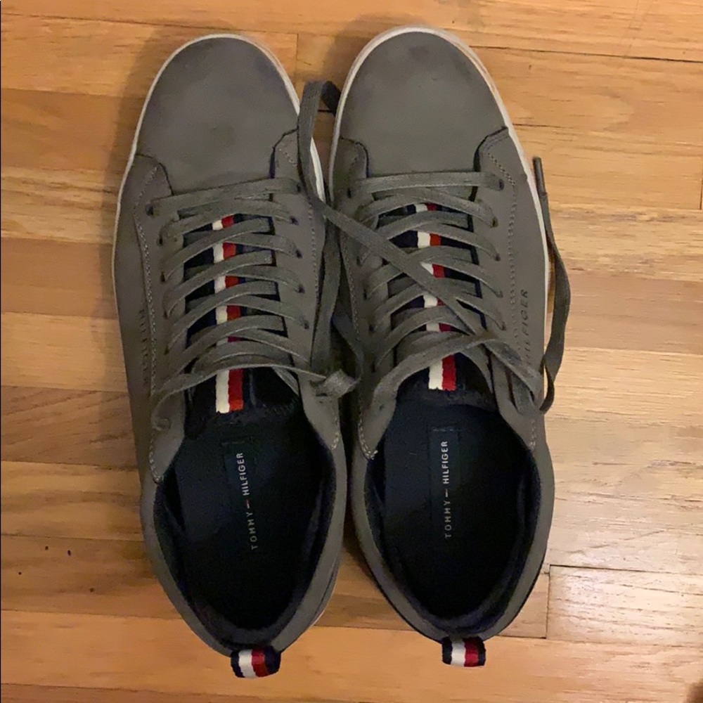 Grey Tommy Hilfiger shoes
